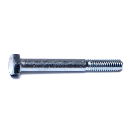Midwest Fastener Grade 2, 5/16"-18 Hex Head Cap Screw, Zinc Plated Steel, 2-3/4 in L, 100 PK 00036